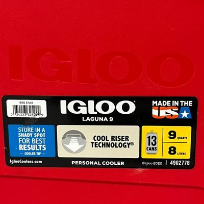 IGLOO ~ Laguna 9 Qt. Personal Cooler