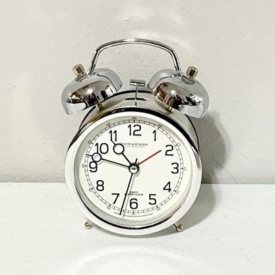 Set Of Five (5) ~ Vtg. Twin Bell Metal Alarm Clocks