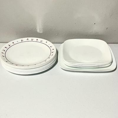 CORELLE ~ 18 Pieces Of Assorted Patterns