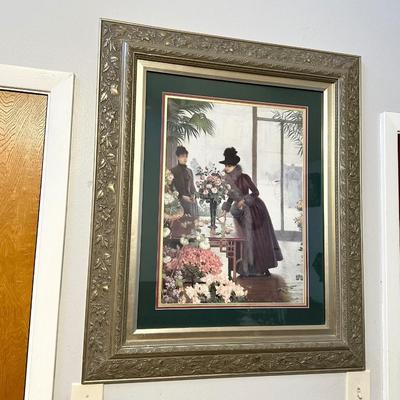 Victor Gabriel ~ Framed Victorian Print