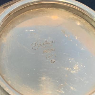 Antique Gotham Sterling 6 1/4â€ Candy Dish - Heavy 436 grams!