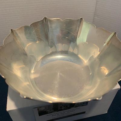 Antique Gotham Sterling 6 1/4â€ Candy Dish - Heavy 436 grams!