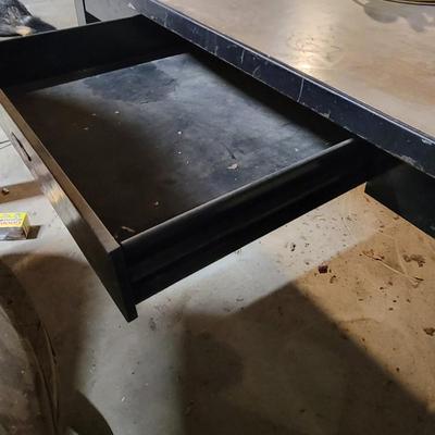 Metal Desk with Drawer (BS1-DW)