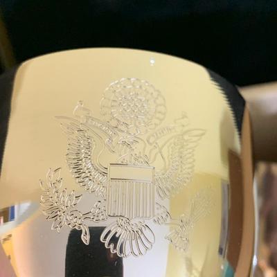 Old Newbury Presidential Seal Pewter Set