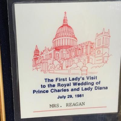 Nancy Reaganâ€™s Personal ID - Royal Wedding Prince Phillip & Lady Diana