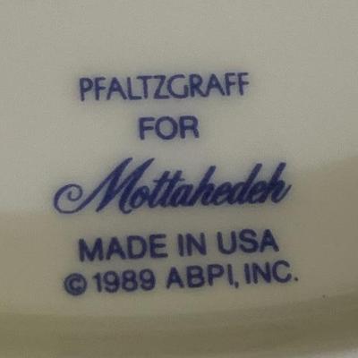 Mottahedah Phalzgraff George W Bush Inaugural Plate