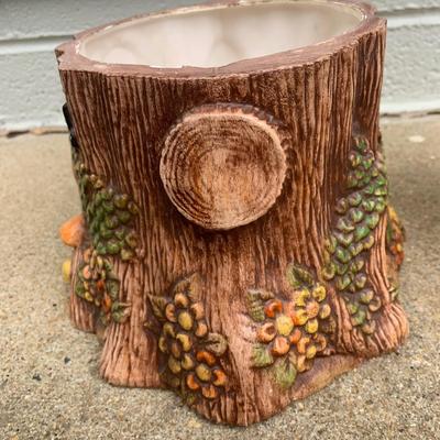 Vintage Flower Pot with Cast-iron Style Pagoda (Y-KW)