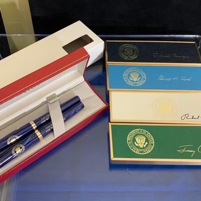 Presidential Pen Sets Lot