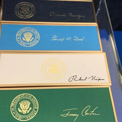 Presidential Pen Sets Lot