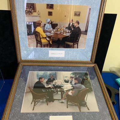 Reagan & Ford Photos - Professionally Framed