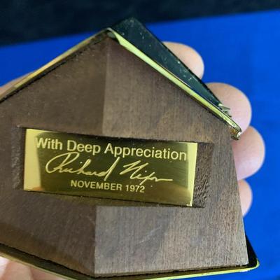 1979 Nixon Presidential Star Keepsake
