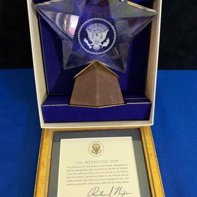 1979 Nixon Presidential Star Keepsake