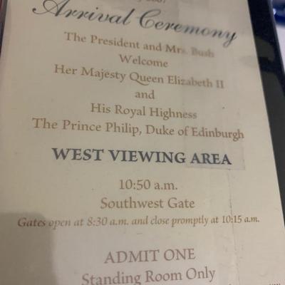 Invitation Signatures Event Menus Royal Family