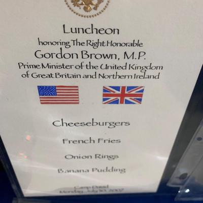 Invitation Signatures Event Menus Royal Family