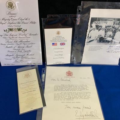 Invitation Signatures Event Menus Royal Family
