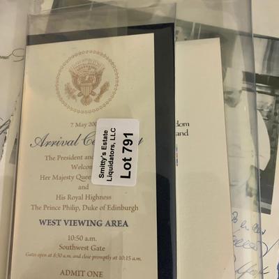 Invitation Signatures Event Menus Royal Family