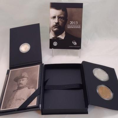 2013 U.S. Mint Theodore Roosevelt Coin and Chronicles Set (#60)