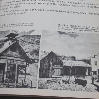 Ghost Towns of the Pacific Frontier Retro Hardcover Photography Book