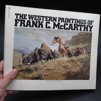 The Western Paintings of Frank C. McCarthy Vintage Soft Cover Art Book