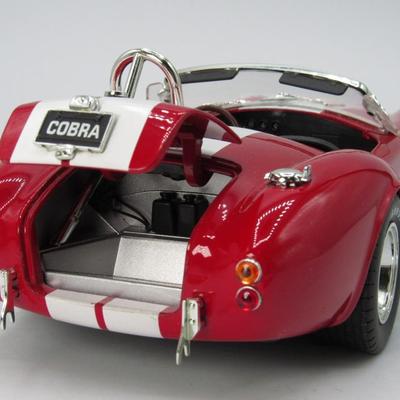 Red Shelby Cobra 427S/C 1/18 Scale Model Toy Display Racing Car