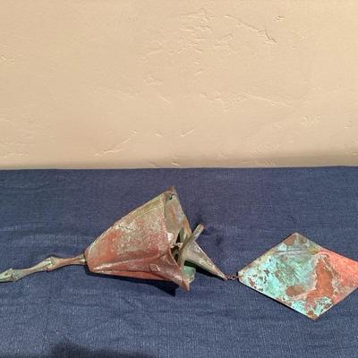 Lot 609 metal Windchime 33 inches long