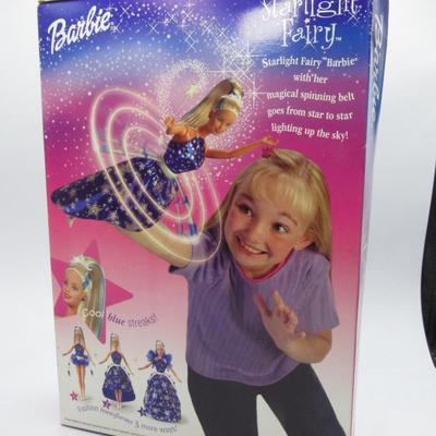 Starlight Fairy Barbie Doll Magical Spinning Light-up Belt 2001 Mattel 52607