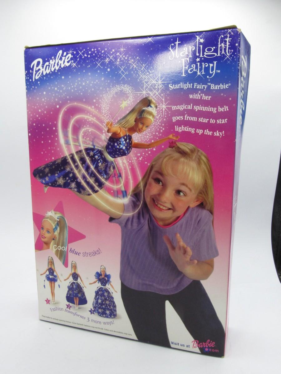 Starlight Fairy Barbie Doll Magical Spinning Light up Belt 2001 Mattel 52607 EstateSales