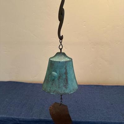 Lot 610 metal wind chime 26â€ long