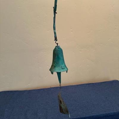 Lot 611 metal wind chime 24â€ long