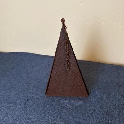 Lot 612 ten inch metal triangle