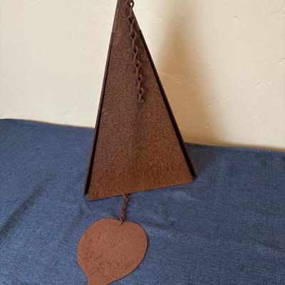 Lot 613 16 inch metal triangle