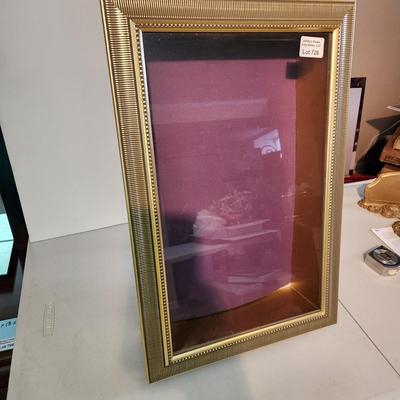 Framed Display Cabinet Table or Wall 13x20x3