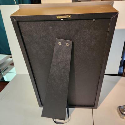 Framed Display Cabinet Table or Wall 13x20x3