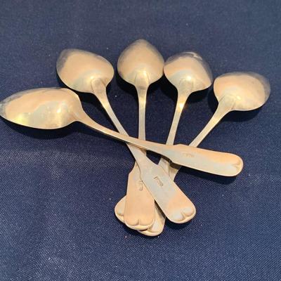 Early Antique Sterling Spoons JSB