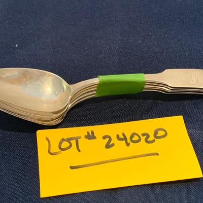 Early Antique Sterling Spoons JSB