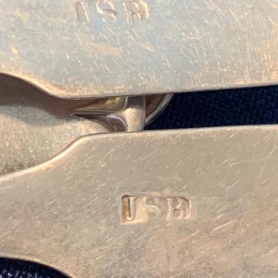 Early Antique Sterling Spoons JSB