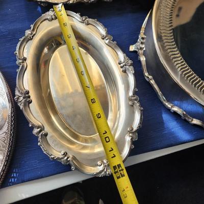 Lot of 5 Silverplate Servers Sheffield , Poole, Eton