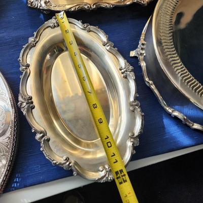 Lot of 5 Silverplate Servers Sheffield , Poole, Eton