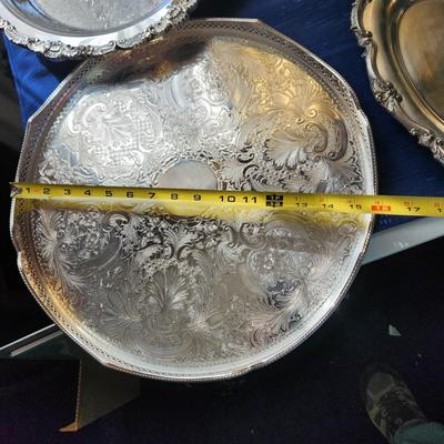 Lot of 5 Silverplate Servers Sheffield , Poole, Eton