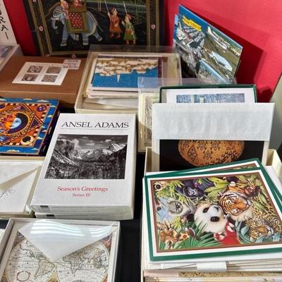 Lot 654 stationary cards