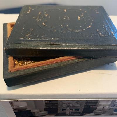 Antique Dageurratype Photo Woman Holding Object In Lap Doylestown PA