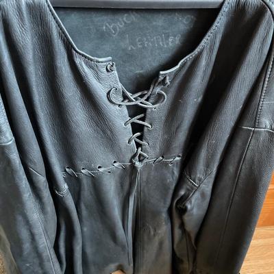 Vintage leather shirt