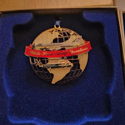 lot of 3 White House Airlift Operations Christmas tree Ornaments 99,98,2005