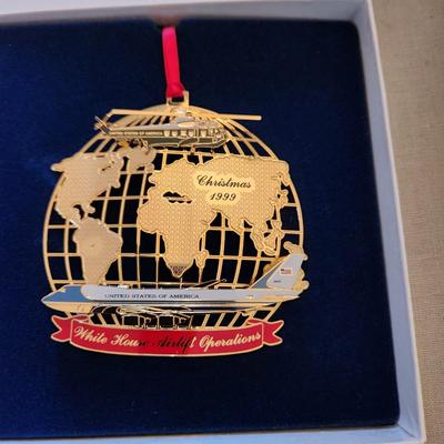 lot of 3 White House Airlift Operations Christmas tree Ornaments 99,98,2005