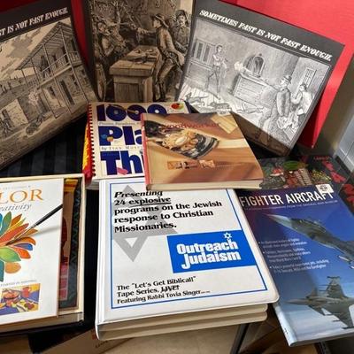 Lot 658 variety of books