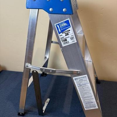 Lot 622 Werner step stool 26 inch