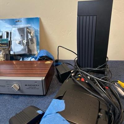Lot 624 Variety of AV items