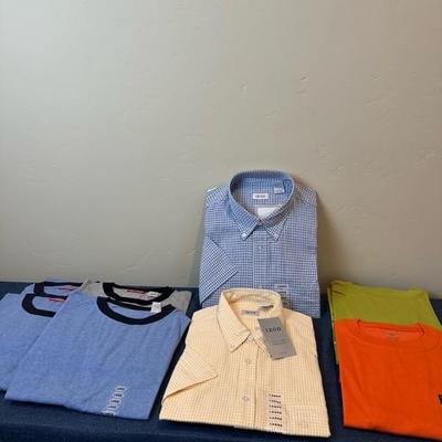 Lot 625 Eight large shirts menâ€™s new with tags