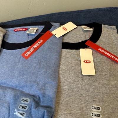 Lot 626 Four menâ€™s extra large union Bay T-shirts new with tags
