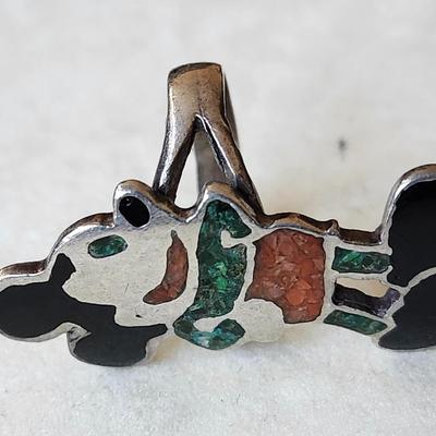 Vintage Navajo American Mickey Mouse Ring